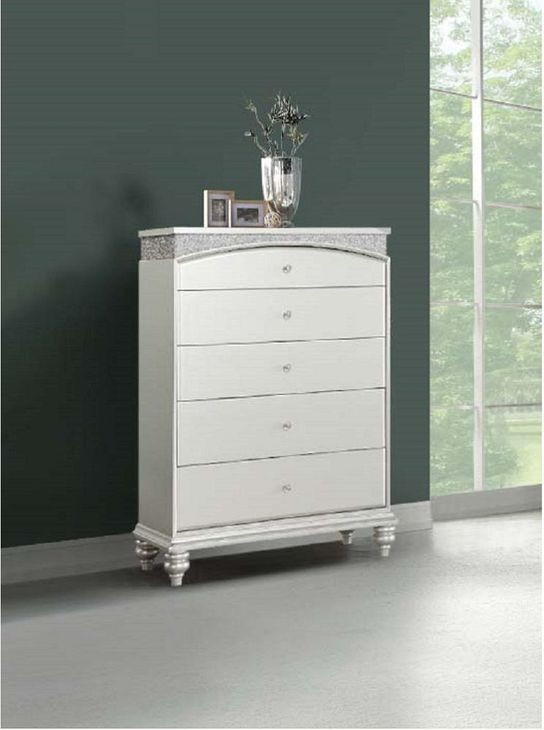 Maverick Platinum 5 Drawer Chest