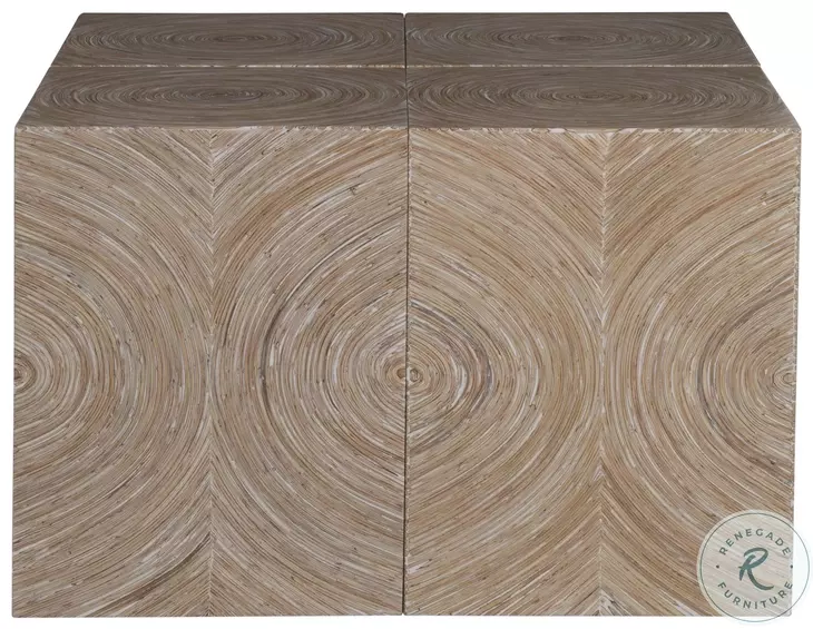 Signature Designs White Resin Bora Spot Bunching Table