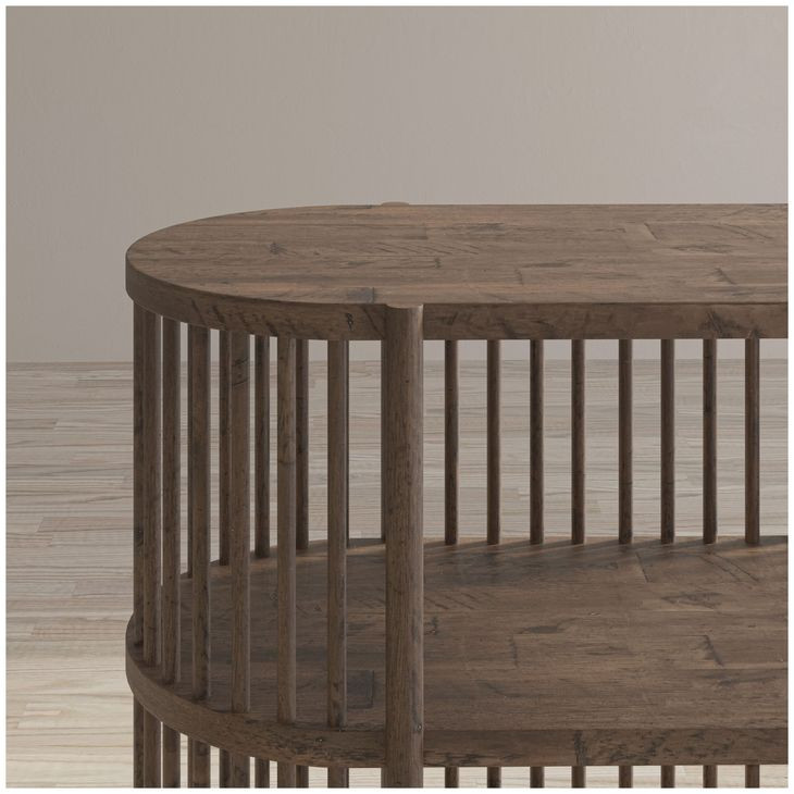 Rhapsody Chestnut 72" Accent Console Table