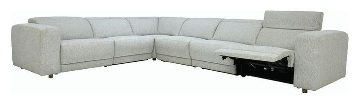Knoxville Gray 6 Piece Modular Power Reclining Sectional