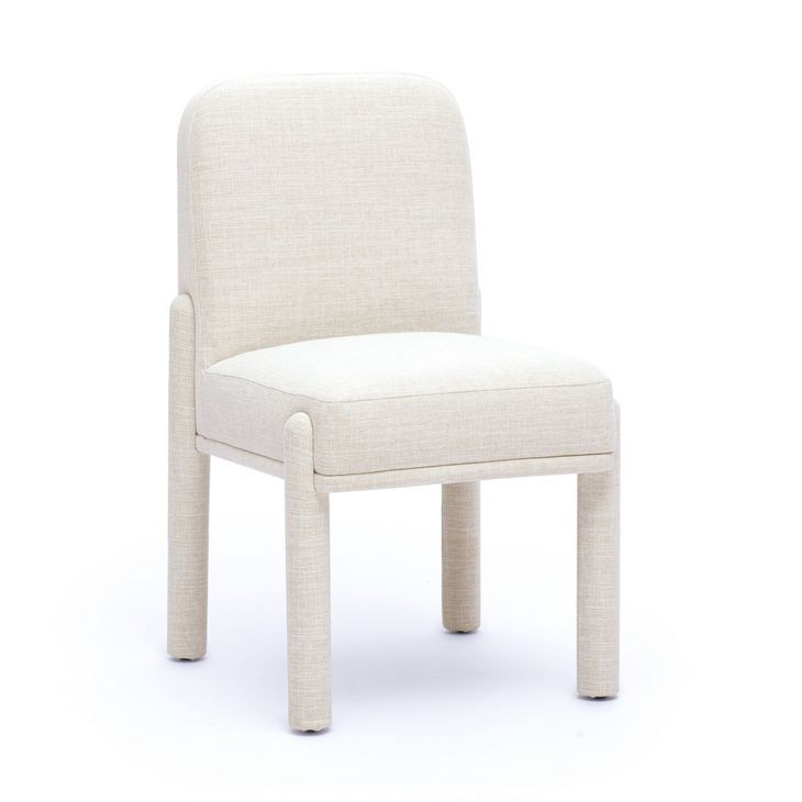 Martina Cream Performance Fabric Upholstered Dining Chair
