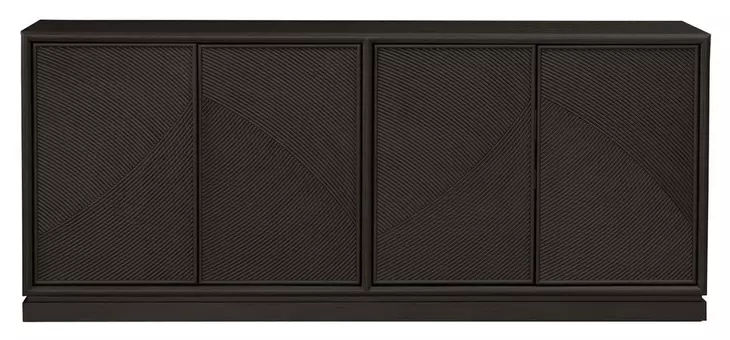 Bloomfield Satin Espresso 80" TV Stand