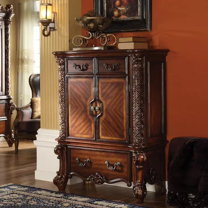 Vendome Cherry 3 Drawer Gentleman's Chest