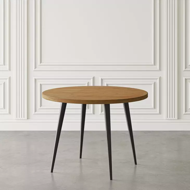 Prelude Suede 42" Round Dining Table