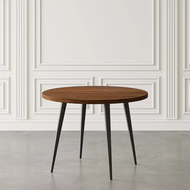Prelude Walnut 42" Round Dining Table