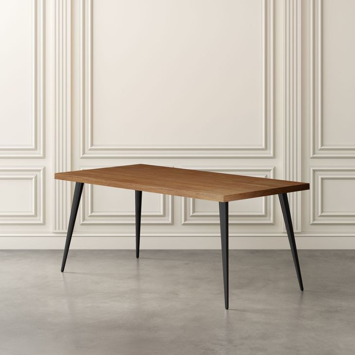 Prelude Suede 70" Rectangular Dining Table