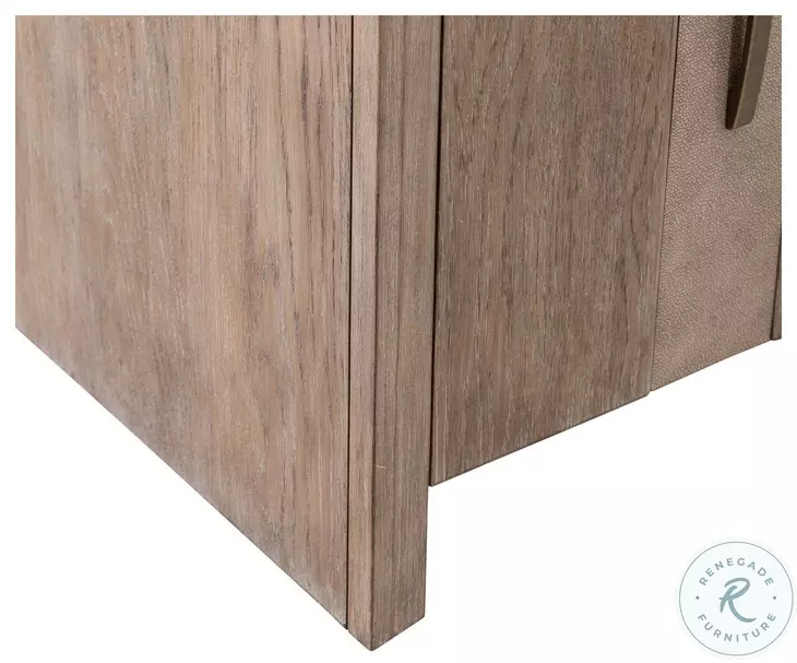 Lafayette Weathered Tobacco 4 Door Accent Cabinet