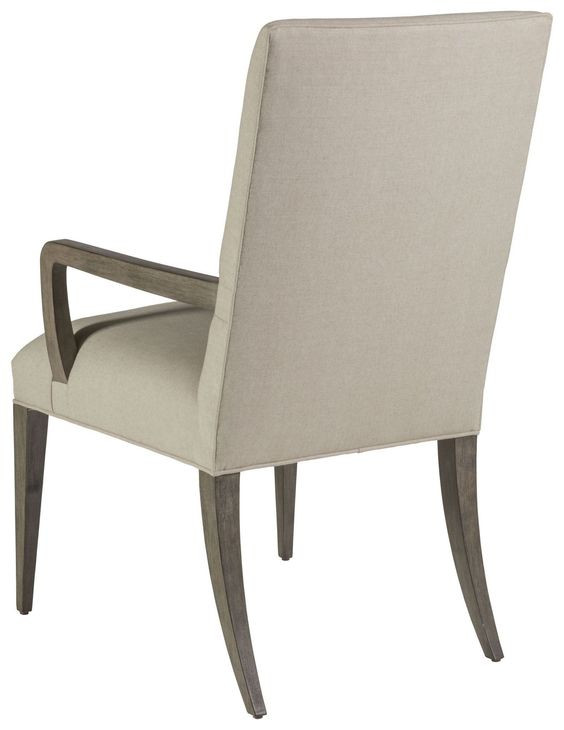 Madox Grigio Upholstered Arm Chair