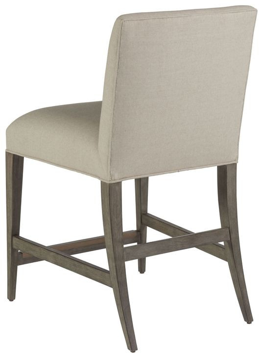 Madox Grigio Upholstered Counter Height Stool