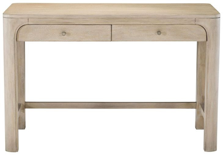 Solano Weathered Mango 2 Drawer Vanity Desk