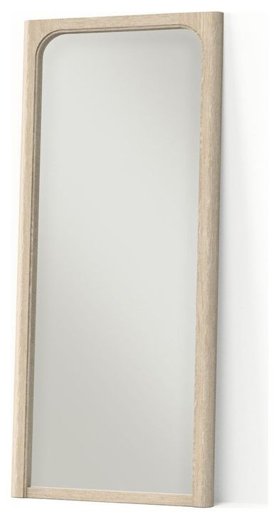 Solano Weathered Mango Floor Mirror