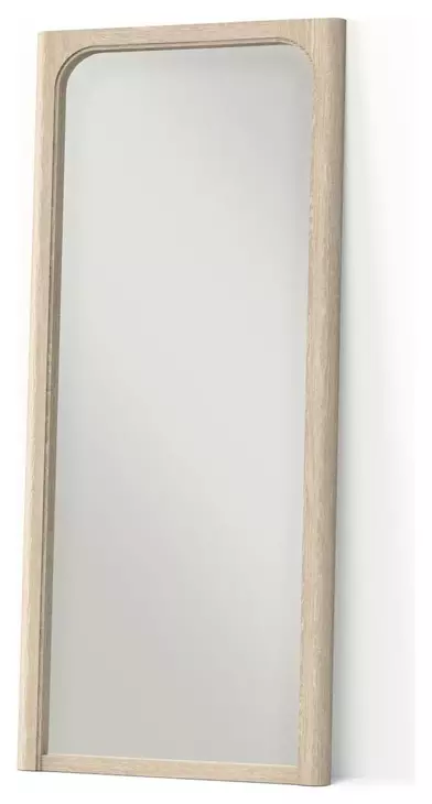 Solano Weathered Mango Floor Mirror