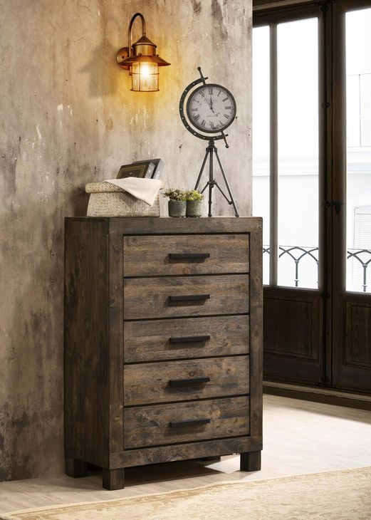 Woodmont Rustic Golden Brown Chest