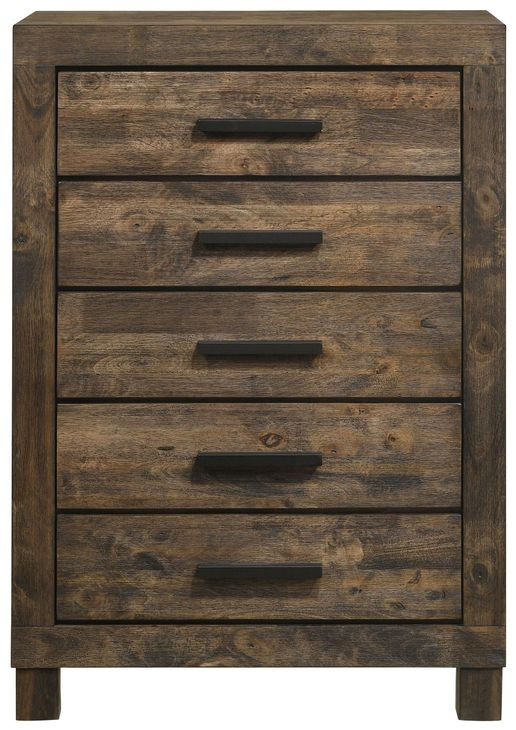 Woodmont Rustic Golden Brown Chest