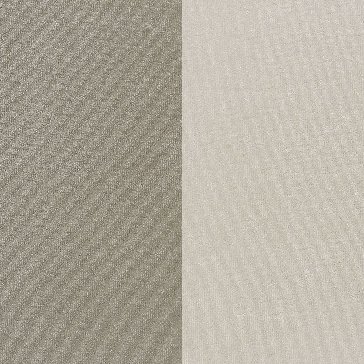 Lorient Ivory Upholstered 2 Drawer Nightstand with LED Light and USB Charging