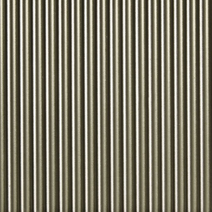 Lorient Ivory Upholstered 8 Drawer Dresser and Mirror with LED Light