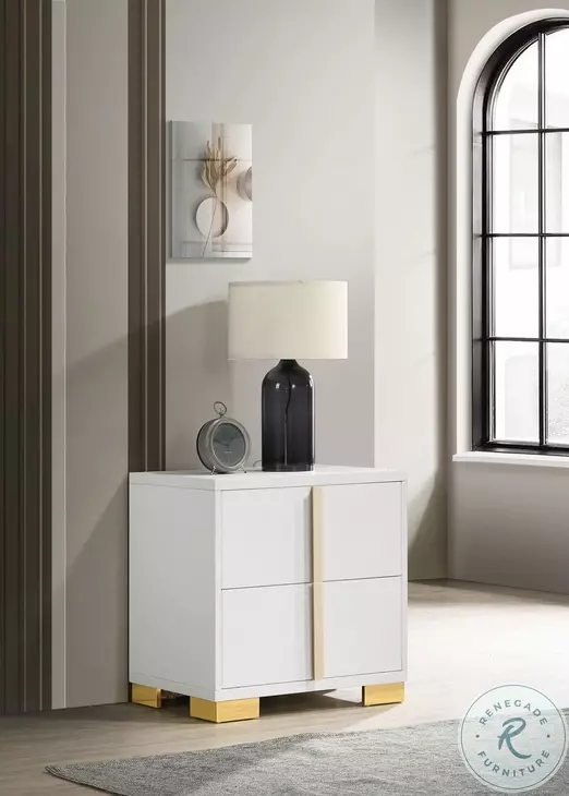 Marceline White Nightstand