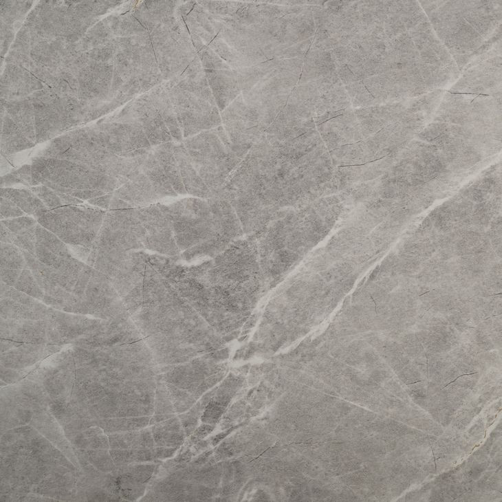 Henderson Medium Oak and Gray King Upholstered Bookcase Panel Bed