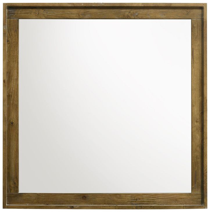Henderson Medium Oak Square Dresser Mirror