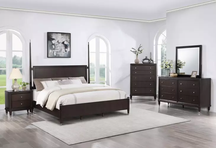 Emberlyn Brown 2 Drawer Nightstand