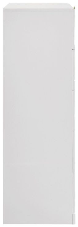 Ines Navy and Gold Upholstered Panel Bedroom Set