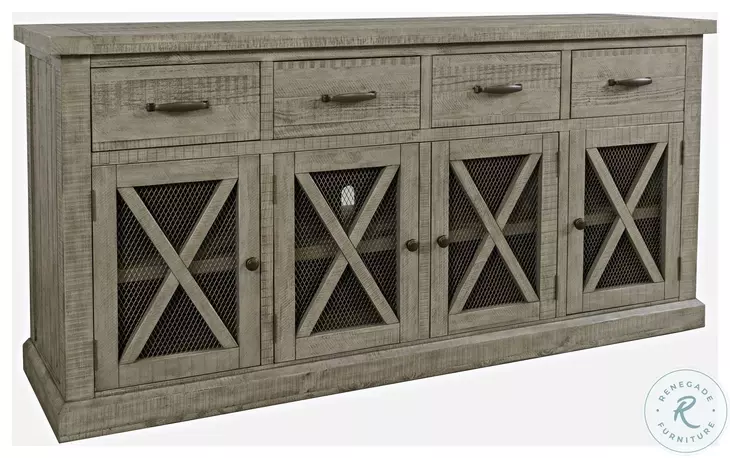 Telluride Driftwood Gray Server