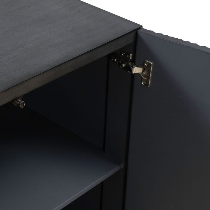 Florentine Satin Espresso 2 Door Accent Cabinet