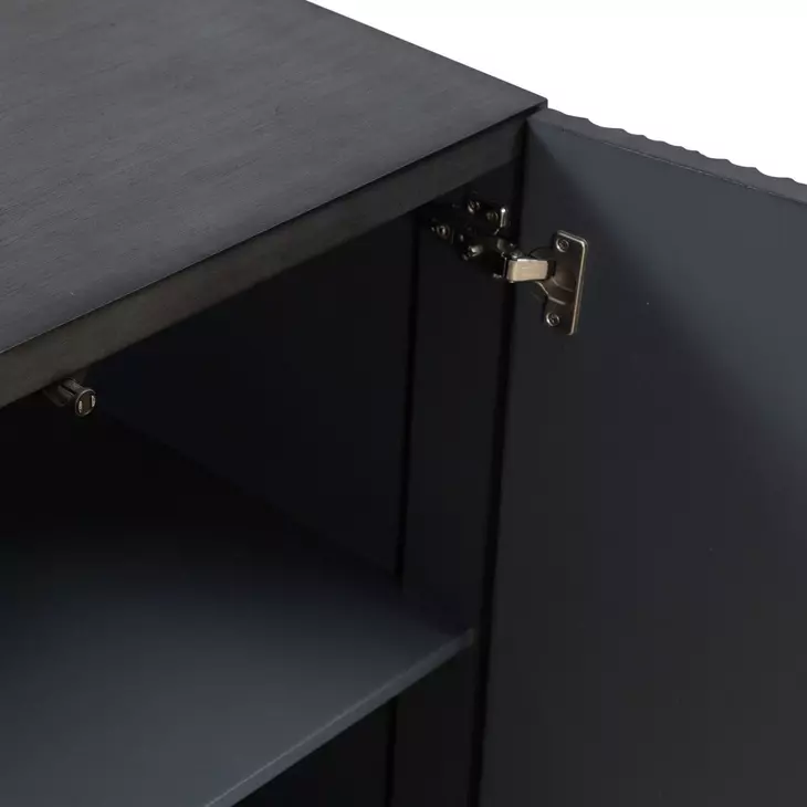 Florentine Satin Espresso 2 Door Accent Cabinet