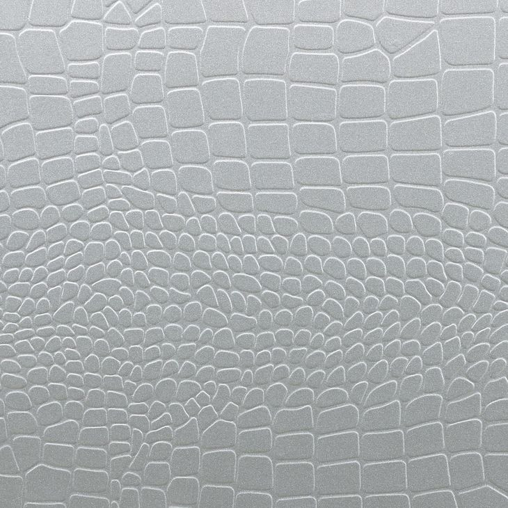 Gunnison Silver Metallic Queen Panel Bed