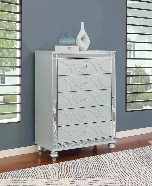 Gunnison Silver Metallic Chest