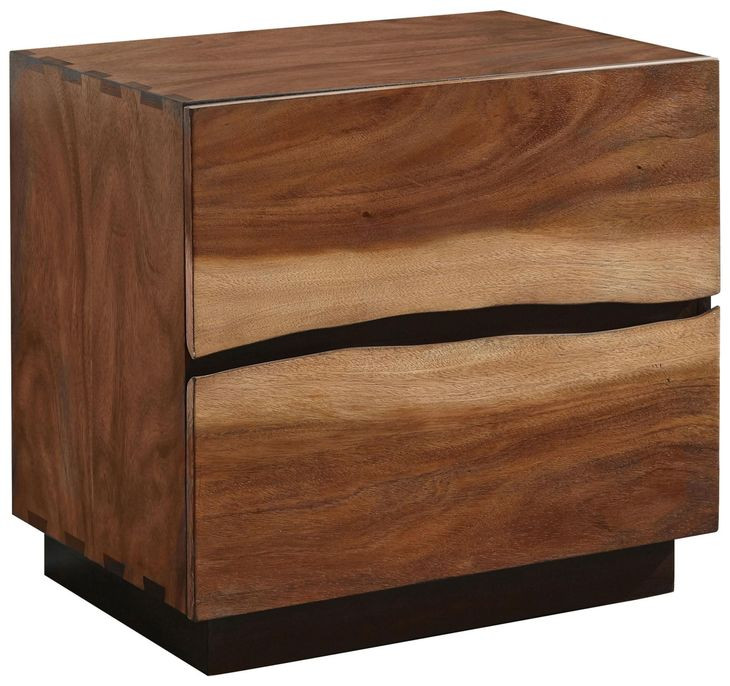 Winslow Smoky Walnut And Coffee Bean Nightstand