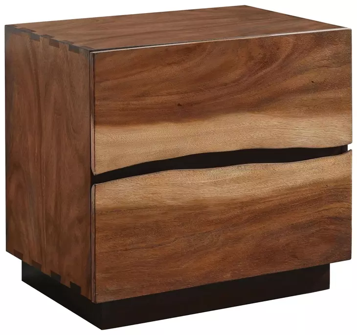Winslow Smoky Walnut And Coffee Bean Nightstand