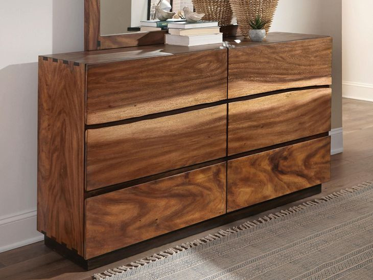 Winslow Smoky Walnut And Coffee Bean Dresser