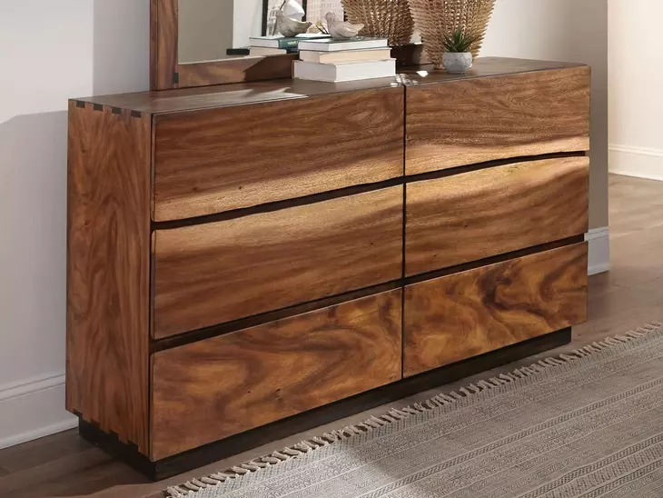 Winslow Smoky Walnut And Coffee Bean Dresser