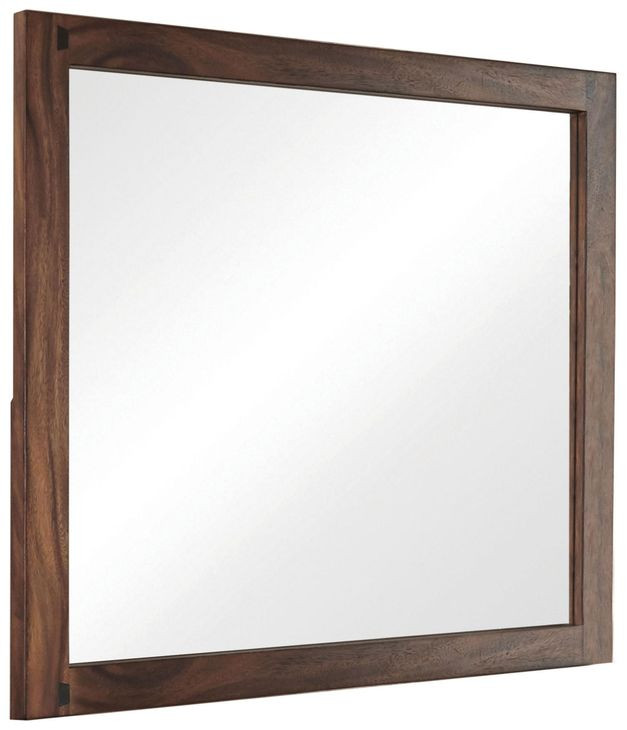 Winslow Smoky Walnut And Coffee Bean Mirror