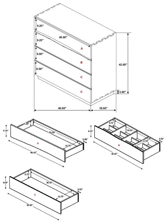 Winslow Smoky Walnut And Coffee Bean Chest