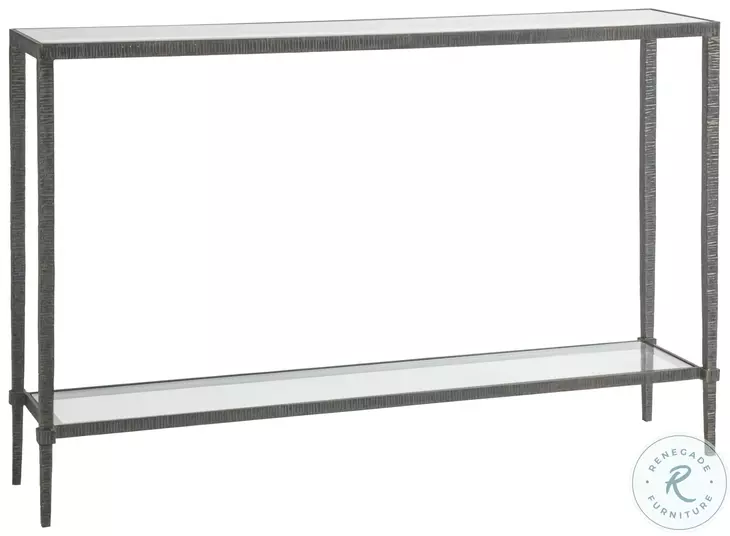 Metal Designs St Laurent Claret Console Table