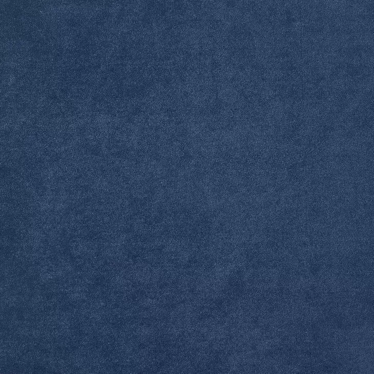 Melody Pacific Blue King Upholstered Panel Bed with Nailhead Trim