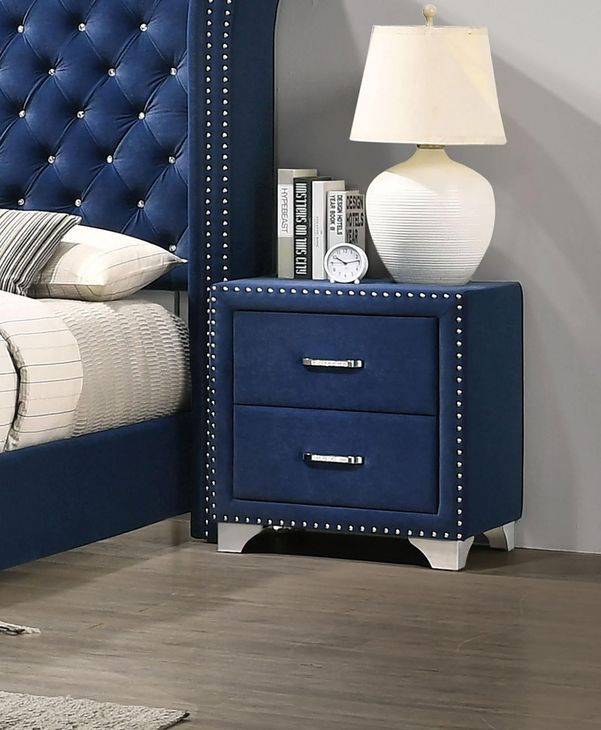 Melody Pacific Blue Nightstand