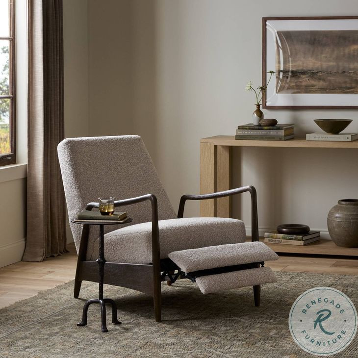 Braden Sattley Fog Performance Fabric Recliner