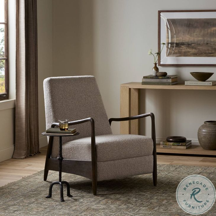 Braden Sattley Fog Performance Fabric Recliner