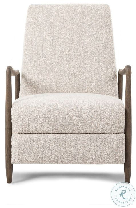 Braden Sattley Fog Performance Fabric Recliner