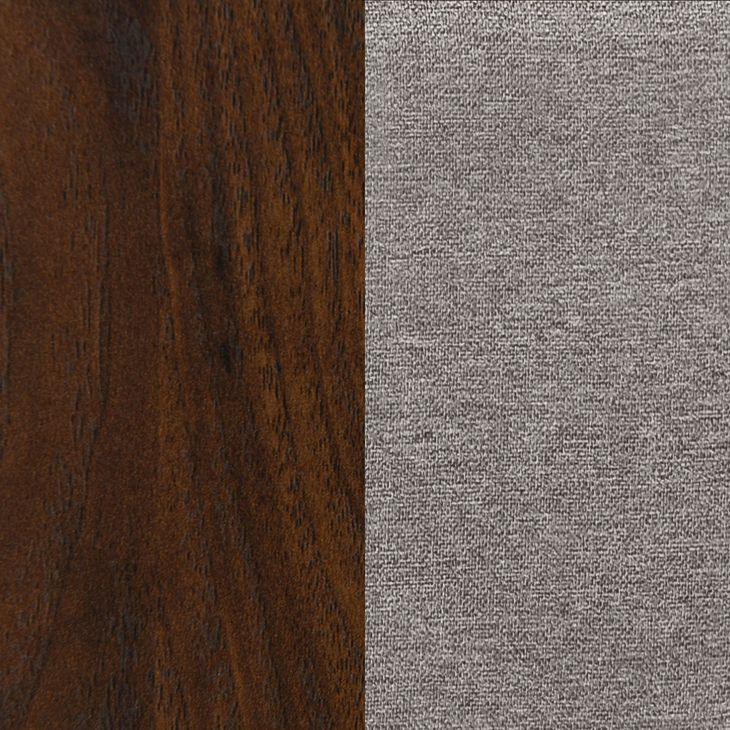 Welsley Taupe California King Upholstered Panel Bed