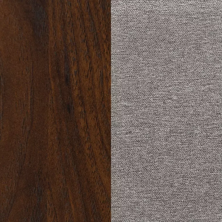 Welsley Taupe California King Upholstered Panel Bed