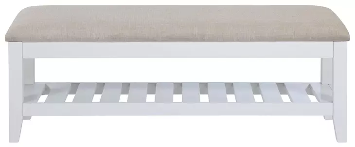 Bexhill White Bench