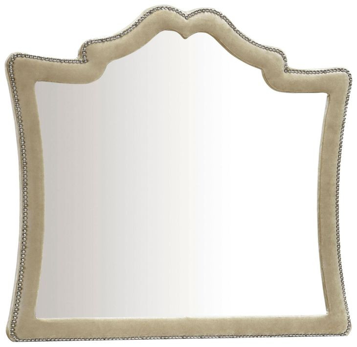 Antonella Ivory And Camel Mirror