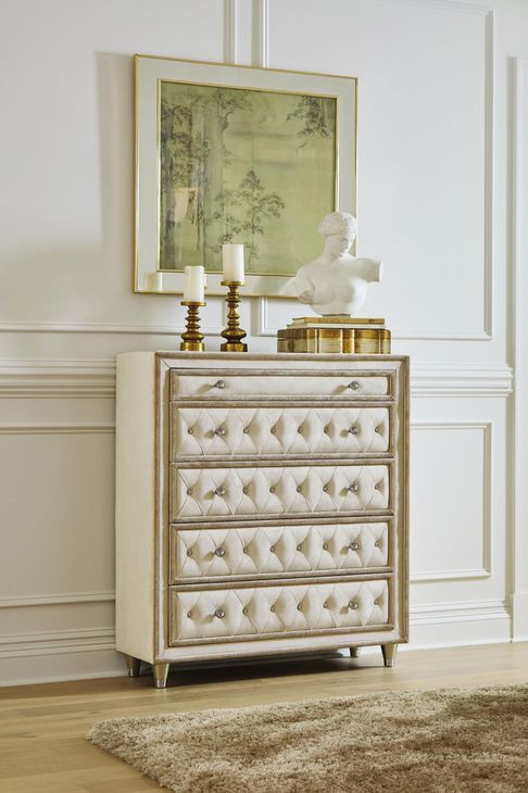 Antonella Ivory And Camel Chest
