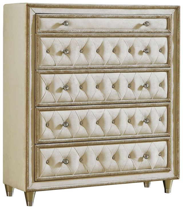 Antonella Ivory And Camel Chest