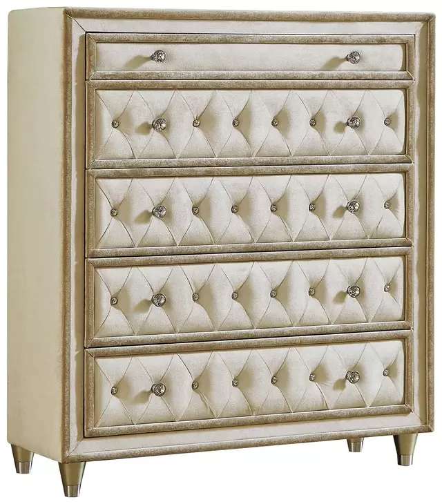 Antonella Ivory And Camel Chest