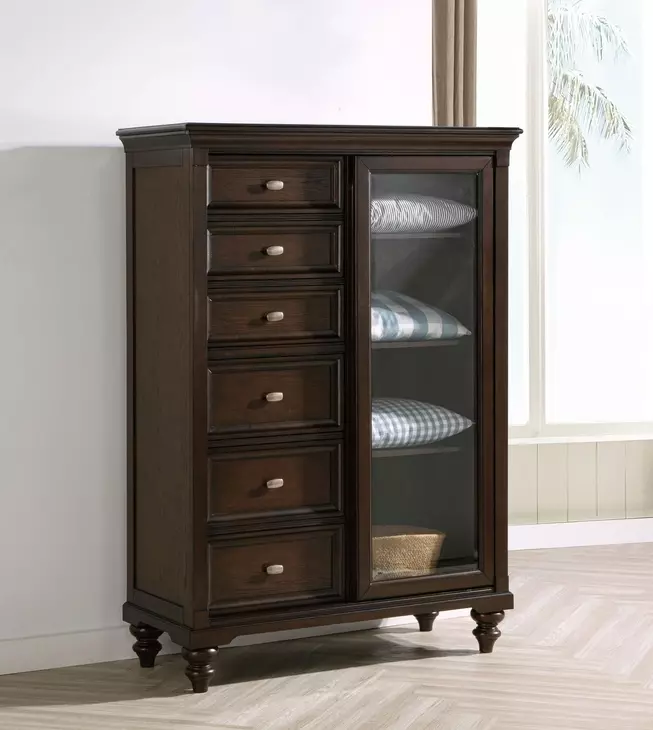 Andover Dark Oak Door Chest